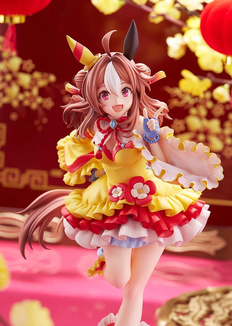 Figurine Copano Rickey Ver. Signature Racewear tirée d'Umamusume: Pretty Derby, produite par Claynel